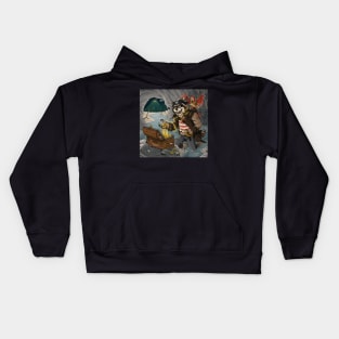 Curse of the Mermaid Gold Kids Hoodie